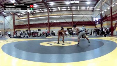 150 lbs Cons. Round 7 - Jason Dube, Spire Academy vs Garrison Sartain, Edmond North