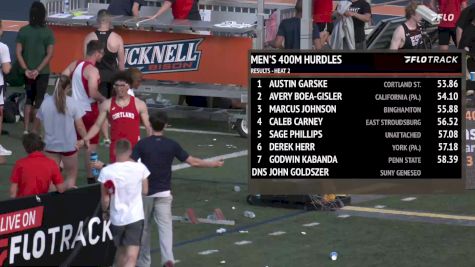 Men's 400m Hurdles, Finals 3