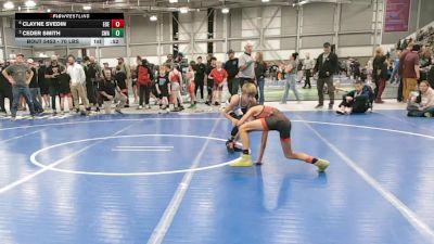 70 lbs 3rd Place Match - Clayne Svedin, Eastern Oregon Elite vs Ceder Smith, Sanderson Wrestling Academy