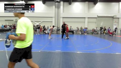 175 lbs Cons. Round 2 - Dominique Morrissette, AL vs Christian Stoeber, CA