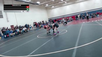 145 lbs Champ. Round 2 - Waylon Thieke, LeSueur-Henderson vs Beck Johnson, Saint James-Madelia