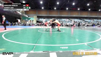 195 lbs Consolation - Akhilleus Ornelas, Atwater Wrestling vs Garrett Lees, Union