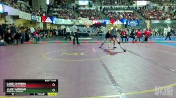 AA - 152 lbs Cons. Round 3 - Lane Chivers, Flathead (Kalispell) vs Luke Widman, Missoula Sentinel