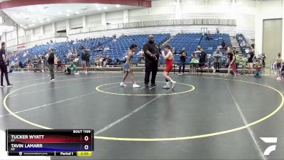 84 lbs Round 3 - Tucker Wyatt, KY vs Tavin Lamarr, MT