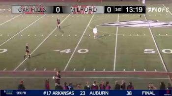 Replay: Milford vs Oak Hills | Oct 16 @ 7 PM