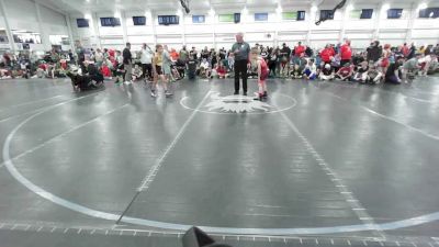 76 lbs Round Robin 3 - Kaithan Hamm, Hoosiers Mafia - EL vs Arian Rideoutt, EP Rattlers - EL