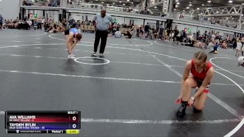 138 lbs Finals (2 Team) - Ava Williams, PA West Yellow vs Taydem Bylin, MGW Something Wicked