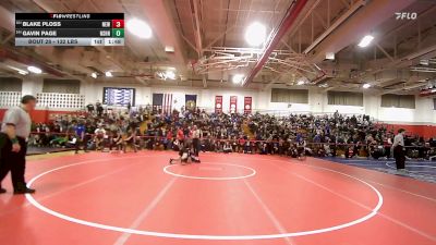 132 lbs Round Of 16 - Blake Ploss, Newport vs Gavin Page, Nashua North