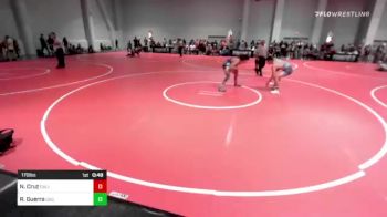 170 lbs Consolation - Nathan Cruz, California Grapplers vs Rafael Guerra, Dog Pound