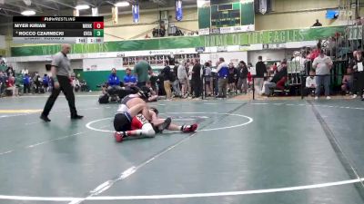 132 lbs Champ. Round 2 - Myer Kirian, Mohawk vs Rocco Czarnecki, Cvca