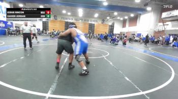 285 lbs Cons. Round 2 - Xavier Jordan, Central Union vs Josue Rincon, Woodlake Union