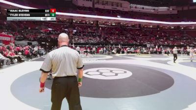 190 lbs 3rd Place Match - Tyler Stevens, Miami Trace vs Isaac Blevins, Kenton