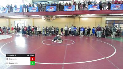 106 lbs Consi Of 8 #1 - Nick Swan, Weymouth vs Simon Reese, Northbridge