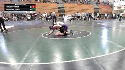 157 lbs Cons. Round 6 - Brady Porter, Spanish Springs vs Georges Daniel, Saint Augustine