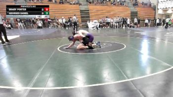 157 lbs Cons. Round 6 - Brady Porter, Spanish Springs vs Georges Daniel, Saint Augustine