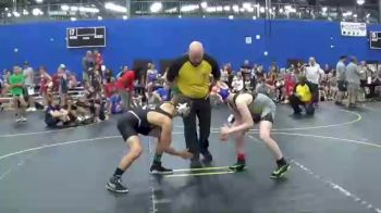 125 lbs Quarterfinals (8 Team) - Deacon Dressler, Olympia Red vs Ezra Ostler, Indiana Outlaws