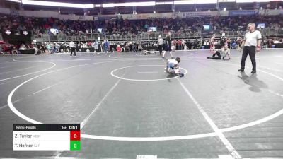 55 lbs Semifinal - Zaydin Taylor, Mexico Youth Wrestling vs Tagg Hefner, Tj Trained