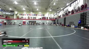 285 lbs Champ. Round 2 - Jake Powell, Wheeling vs Matt Long, Gannon