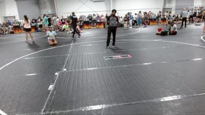 92 lbs Semis (4 Team) - Elliot Galletta, RPA vs Amaia Mendez, R&R Ladies Purple