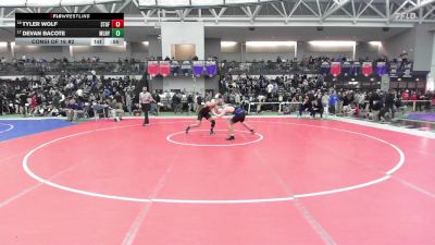 165 lbs Consi Of 16 #2 - Tyler Wolf, Stafford vs Devan Bacote, Maloney