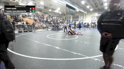 132 lbs Cons. Round 5 - Daniel Diaz-Bentancor, Santa Monica vs Tripp Saire, Huntington Beach