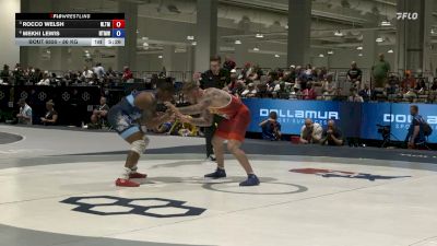 86 kg Quarters - Rocco Welsh, NLWC/TMWC vs Mekhi Lewis, NJRTC/ Titan Mercury Wrestling Club