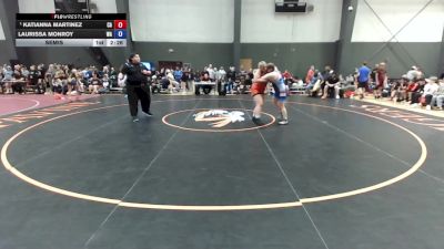 Junior Girls GR - 190 lbs Semis - Katianna Martinez, CA vs Laurissa Monroy, WA