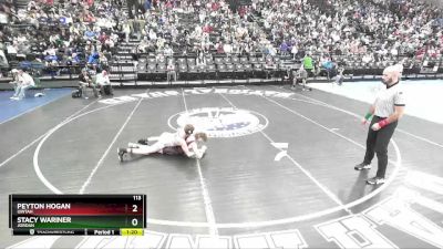 113 lbs Quarterfinal - Stacy Wariner, Jordan vs Peyton Hogan, Uintah