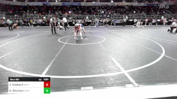 117.2-123.6 lbs Quarterfinal - Jenica Hubbard, Marysville Kids vs Alexis Seymour, Charlies Angels (IL)