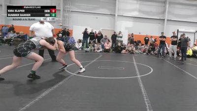 130 lbs Round 4 (6 Team) - Summer Banker, Lady Warriors United Gold vs Kira Slaper, Lady Warriors United Maroon