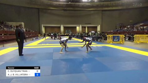 CHRISTOPHER DUYQUAN TRAN vs ANTONIO J. B. VILLIATORA 2024 Pan IBJJF Jiu-Jitsu No-Gi Championship