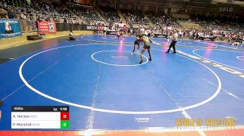 120 lbs Round Of 16 - Ashton Harlow, Nebraska Boyz vs Prince Dakari Marshall, South Central Punisher Wrestling Club