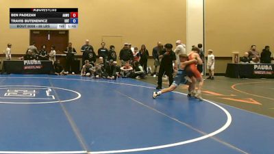 88 lbs Champ. Rd Of 16 - Ben Padezan, All American Wrestling Club vs Travis Butenewicz, UDT
