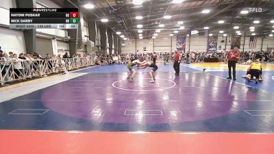 138 lbs Consi Of 32 #1 - Haydin Puskar, NC vs Nick Darby, NH