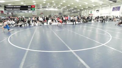 144 lbs Quarters - Carson Neubert, Team Nazar Training Center vs Makael Aguayo, Team Champs Wrestling Club