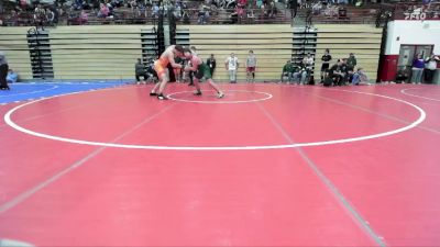 175 lbs Champ. Round 2 - Tristan Stamp, Independent vs Brock Cyman, Pendleton Heights High School