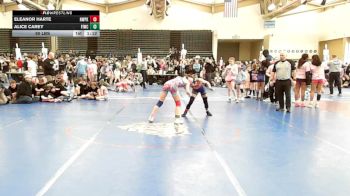 90 lbs Rr Rnd 3 - Eleanor Harte, NewWhale Pink - Girls vs Alice Carey, Sassy Lassies FIWC - Girls