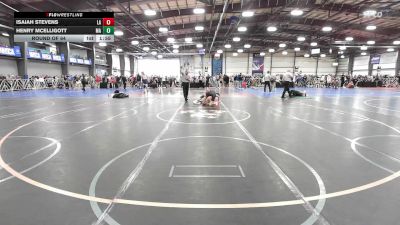 145 lbs Round Of 64 - Isaiah Stevens, LA vs Henry McElligott, MA