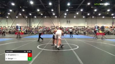 285 lbs Rd Of 32 - Chase Singletary, Ohio State vs Evan Barger, Highline College