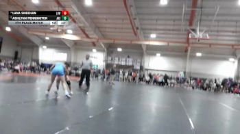 115 lbs 5th Place Match - Lana Sheehan, Lowell (Girls) vs Ashlynn Pennington, Alliance High School