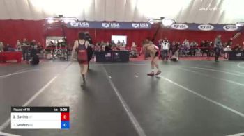 52 kg Round Of 16 - Benjamin Davino, St. Charles WC vs Cale Seaton, Big Game Wrestling Club