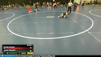 72 lbs Round 2 - Piper Phillips, IA vs Kylee Ooton, OK