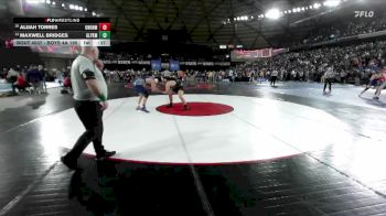 Boys 4A 190 lbs Cons. Round 2 - Alijah Torres, Union vs Maxwell Bridges, Glacier Peak