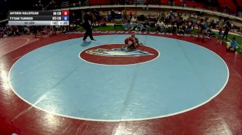 60 lbs Jayden Halstead, Oregon 12U Boys vs Tytan Turner, Utah 2 12U Boys