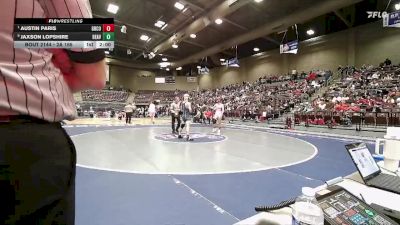 2A 165 lbs Quarterfinal - Austin Paris, Grand County vs Jaxson Lopshire, Beaver