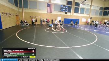 145lbs Cons. Round 3 - Emilia Santos-Lozano, Mountain View (Girls) vs Ireland Chodorowski, Cheney (Girls)