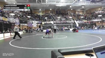 132 lbs Cons. Round 1 - Aaron Samuelson, Oakley HS vs Jaxon Waterer, Silver Lake HS