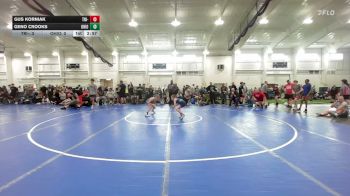 80 lbs Round Robin 2 - Gus Korniak, Tri-State Grapplers - MS vs Geno Crooks, Ohio Gold - Black - MS
