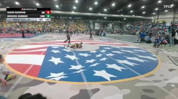 50 lbs Champ. Round 2 - Brooks Sombke, Dakota Boyz Wrestling Club vs Gavin Goodvin, Sheridan Wrestling Club