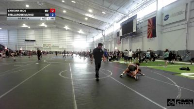 101 kg Rr Rnd 4 - Santana Rios, Way Out West vs Stellarose Munoz, California Grapplers